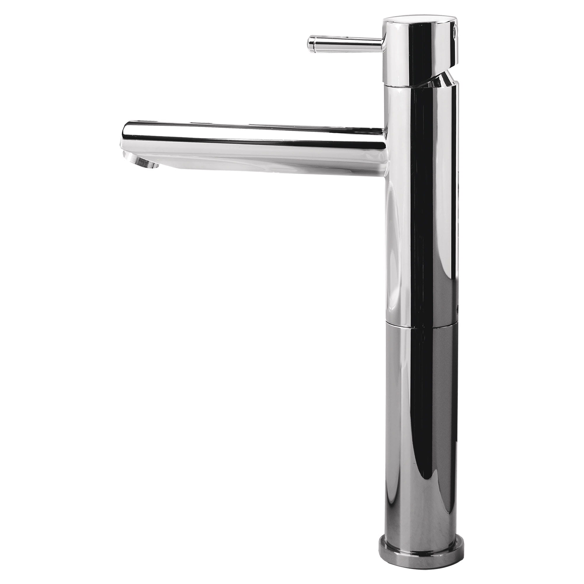 Serin Single Hole Single Handle Vessel Sink Faucet 12 gpm 45 L min With Lever Handle CHROME